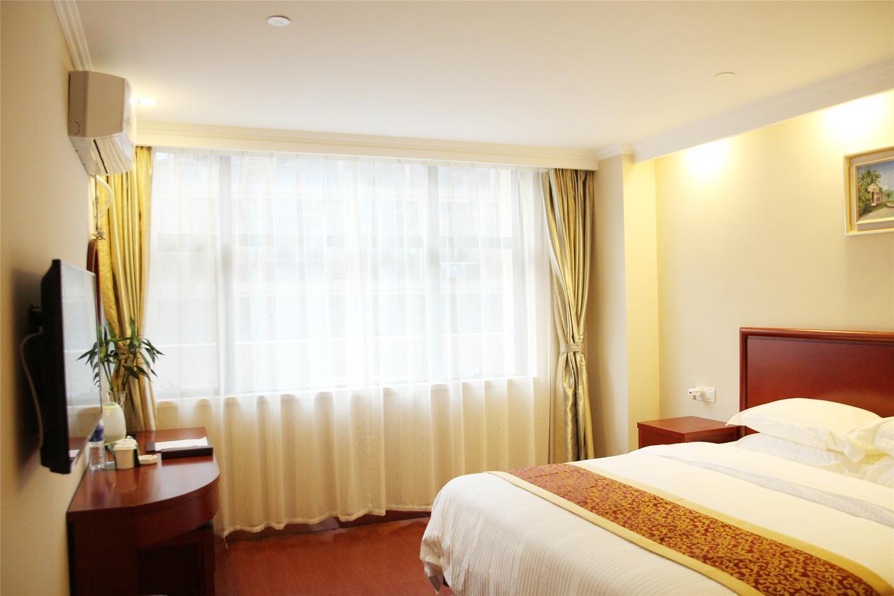 Greentree Inn Tianjin West Railway Station Stage Hotel Exterior foto